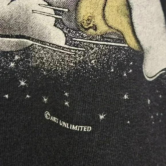 Vintage Art Unlimited Sportswear Sweatshirt With Angels Size XL EUC - Picture 2 of 16